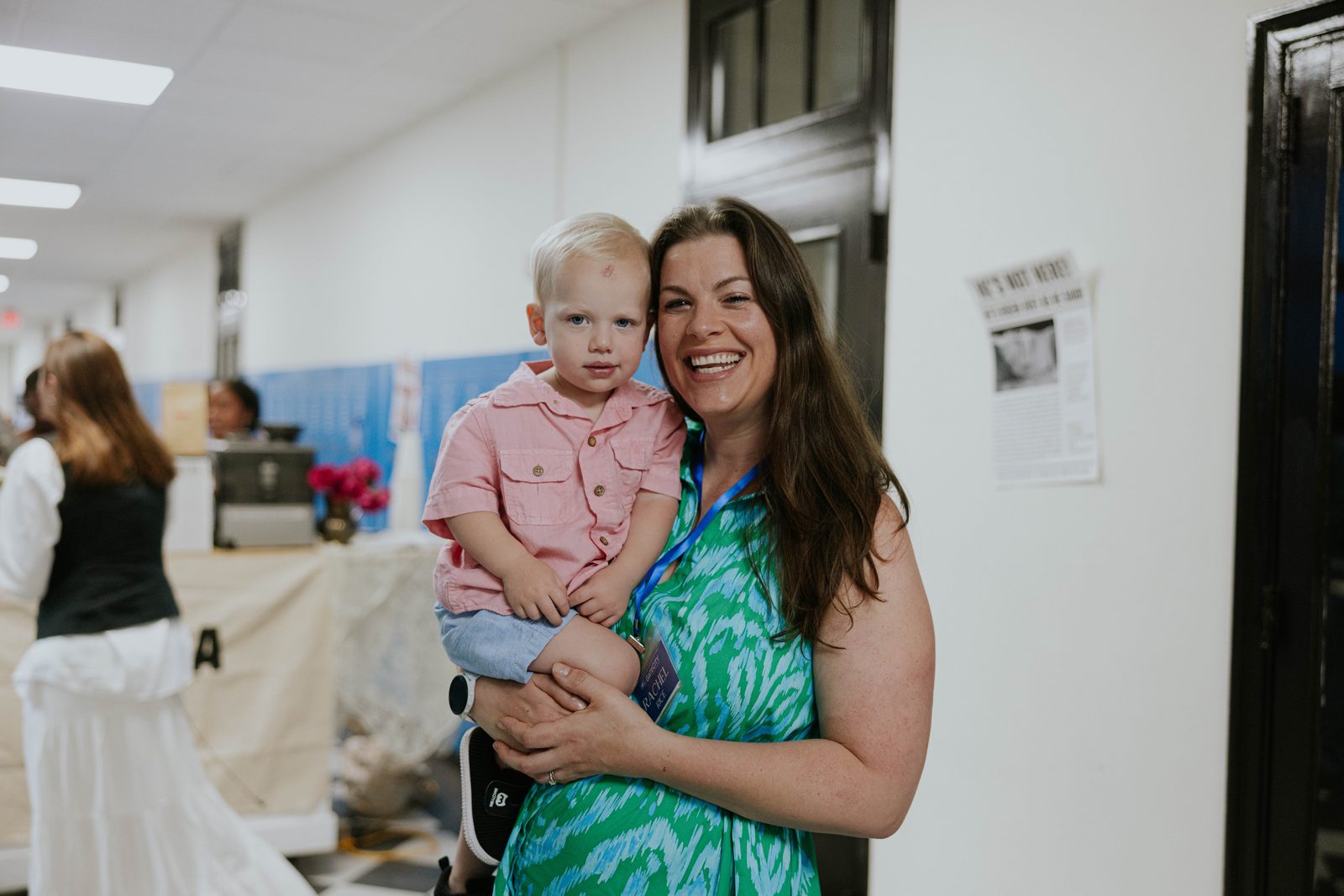A parent and child at GateCity Buckhead